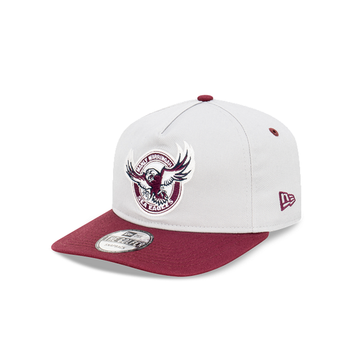 [196312466891] New Era Manly Sea Eagles The Golfer 2-Tone Maroon OSFM