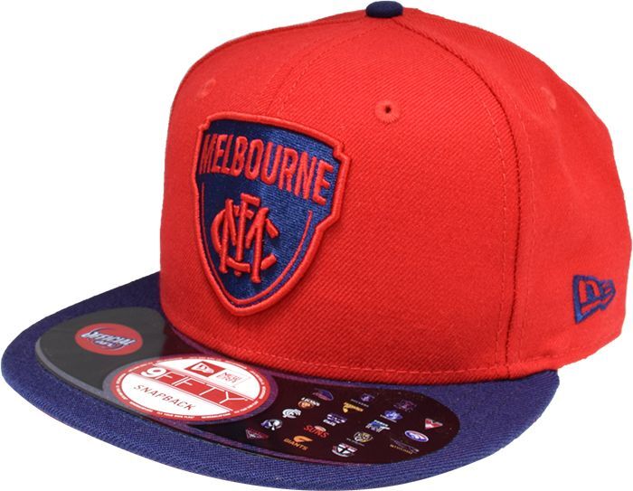 New Era Melbourne Demons 9Fifty Black w Team Colours OSFA