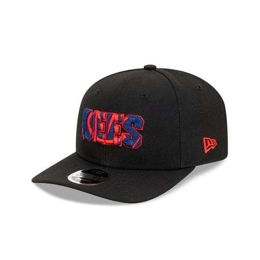 [196312697721] New Era Melbourne Demons 9Fifty Original Fit Team Infill 2.0 Black M/L