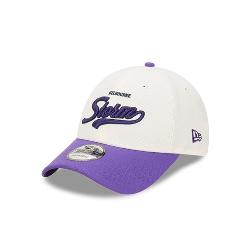 [198357387230] New Era Melbourne Storm 9Forty Two Tone Script Beige OSFM