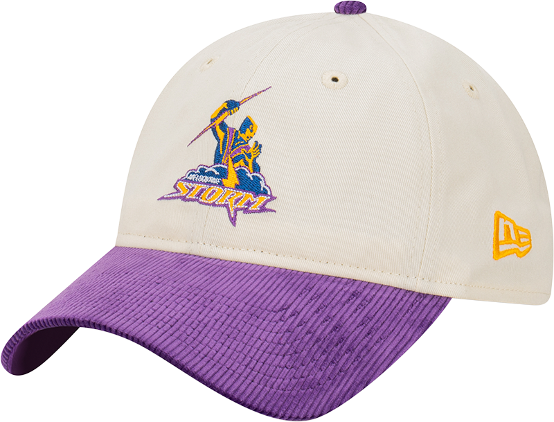New Era Melbourne Storm 9Twenty Retro 2-Tone Cord Beige/Purple OSFM