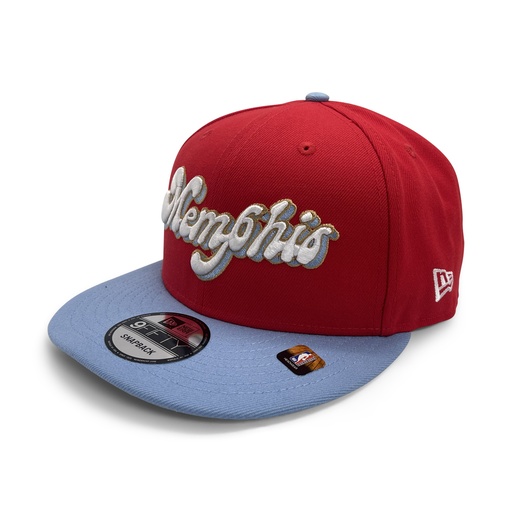 [198357918236] New Era Memphis Grizzlies 9Fifty City Edition Pastel Blue OSFM