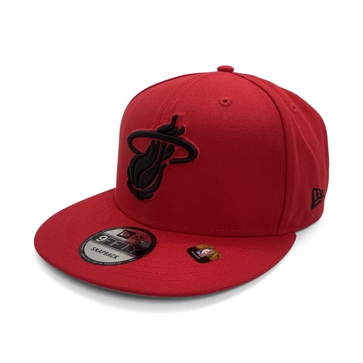 [198357918861] New Era Miami Heat 9Fifty City Edition Black OSFM