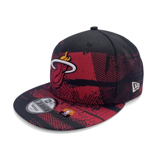 [198061455294] New Era Miami Heat 9Fifty Tip Off 25 Red/Black OSFM