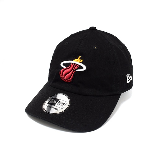[194458810967] New Era Miami Heat Casual Classic Evergreen Black OSFA