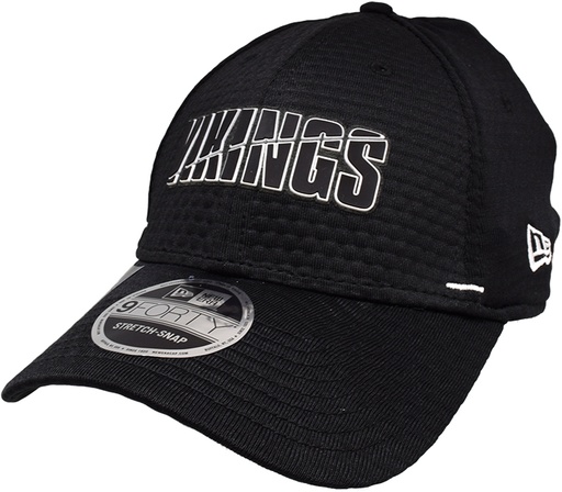[194790905444] New Era Minnesota Vikings 9Forty Training NFL20 Black