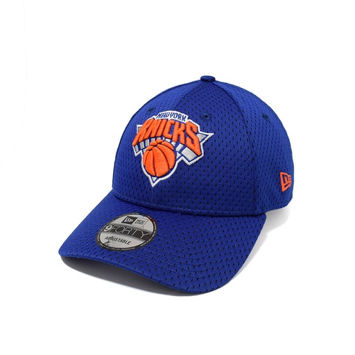 [196175766657] New Era New York Knicks 9Forty Basketball Mesh Official Team Colours OSFM