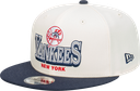 New Era New York Yankees 9Fifty Stack Script Chrome White OSFM
