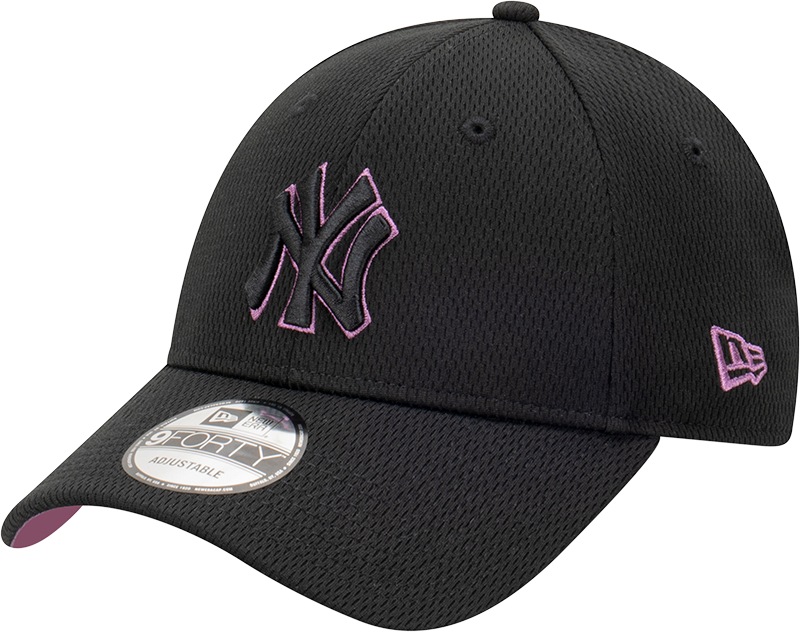 New Era New York Yankees 9Forty Dashmark Seasonal Black/Purple OSFM