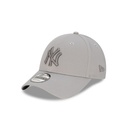 New Era New York Yankees 9Forty Moondust Grey OSFM