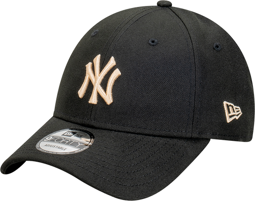 [198357846942] New Era New York Yankees 9Forty Repreve Oat Black OSFM