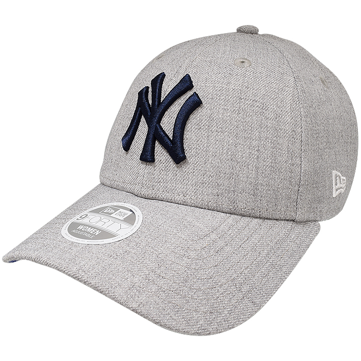 New Era New York Yankees 9Forty Women Heather Team Grey OSFM