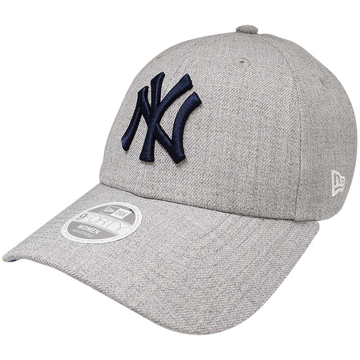 [194456315570] New Era New York Yankees 9Forty Women Heather Team Grey OSFM