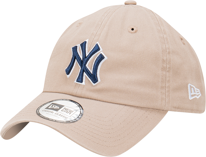 New Era New York Yankees Casual Classic Ash Brown OTC OSFM