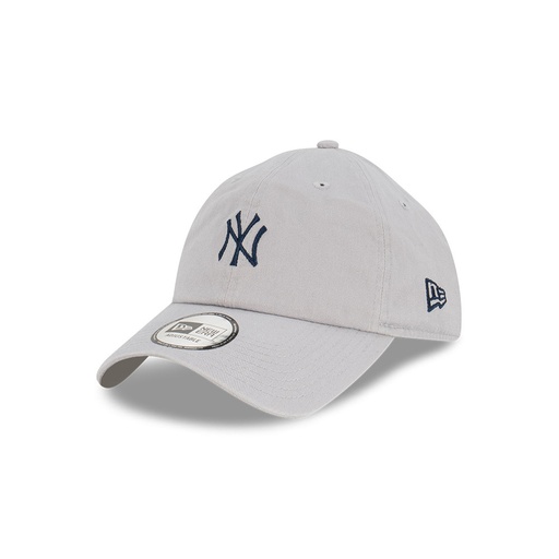 [196997385852] New Era New York Yankees Casual Classic Mini Logo Grey OSFM