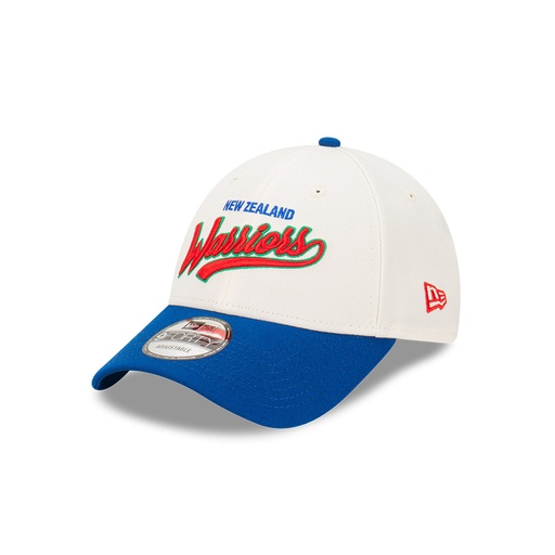 [198357387216] New Era New Zealand Warriors 9Forty Two Tone Script Beige OSFM
