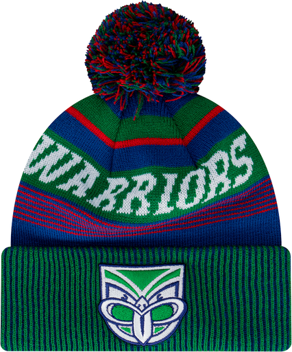 [197707149856] New Era New Zealand Warriors Beanie Heritage Blue OSFM