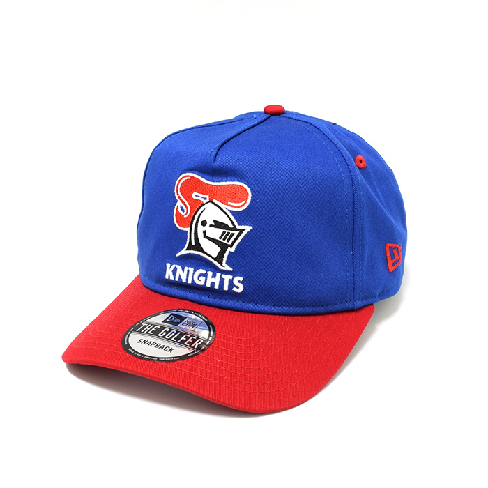 New Era Newcastle Knights The Golfer 2-Tone Official Team Colours Blue OSFM
