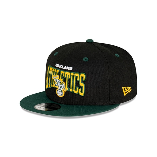 [197214822877] New Era Oakland Athletics 9Fifty Pro Arch Black OSFM