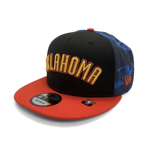 [198357918168] New Era Oklahoma City Thunder 9Fifty City Edition Medium Blue OSFM
