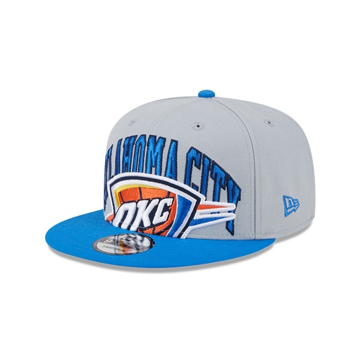 [197371022707] New Era Oklahoma City Thunder 9Fifty Tip Off 2023 Black OSFM