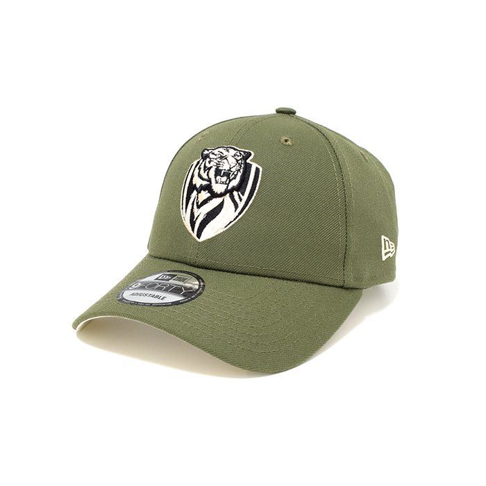 New Era Richmond Tigers 9Forty Olive Stone Black Green Medium OSFM