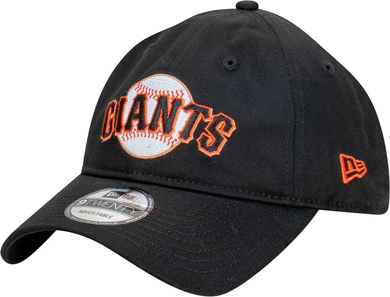 New Era San Francisco Giants 9Twenty Wordmark Black OSFM