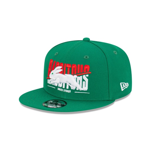 [196997003756] New Era South Sydney Rabbitohs 9Fifty Kick Off 2023 Green OSFM