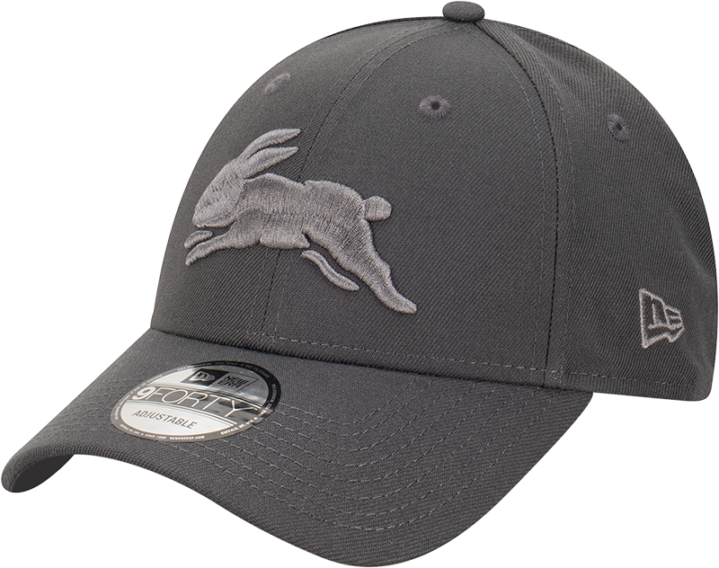 New Era South Sydney Rabbitohs 9Forty Repreve Graphite OSFM