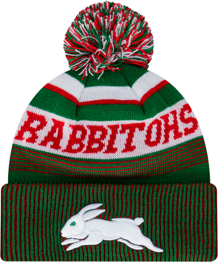 [197707149801] New Era South Sydney Rabbitohs Beanie Heritage Green OSFM