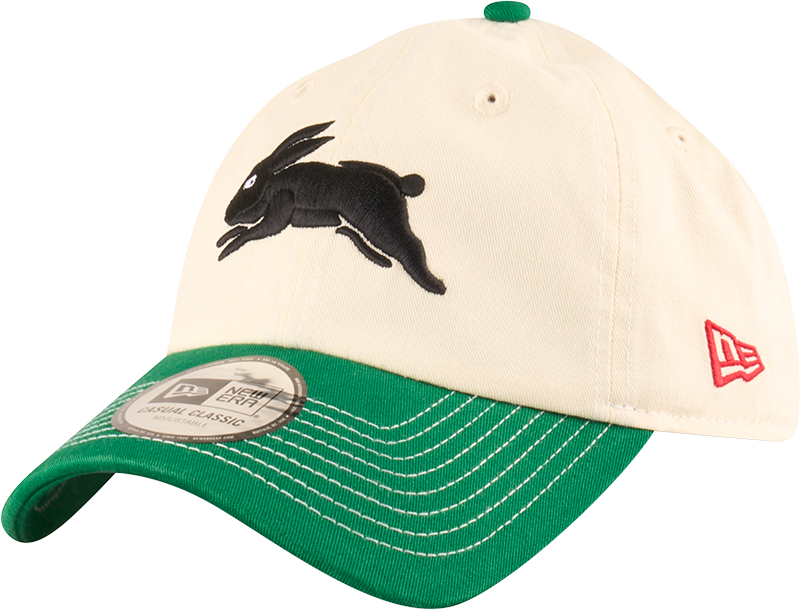 New Era South Sydney Rabbitohs Casual Classic Two Tone Chrome Contrast Beige OSFM
