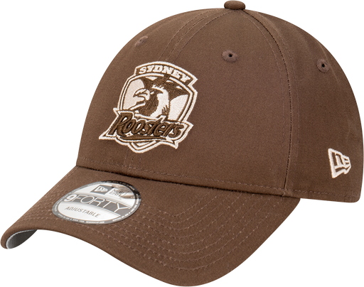 [197707140136] New Era Sydney Roosters 9Forty Heritage Walnut OSFM