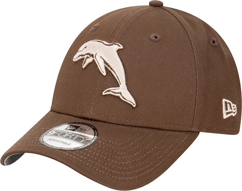 New Era The Dolphins 9Forty Heritage Walnut OSFM