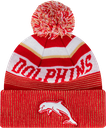 New Era The Dolphins Beanie Heritage Red OSFM