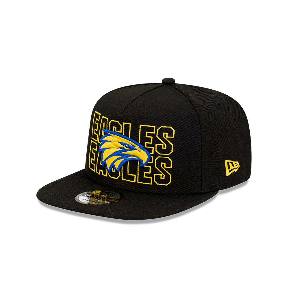 New Era West Coast Eagles 9Fifty A-Frame Neon Lights Black OSFM