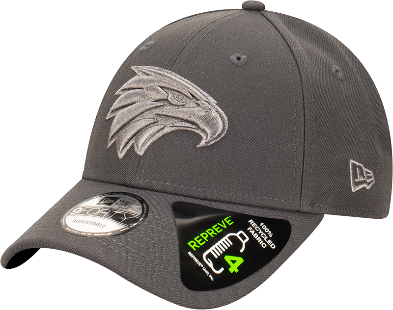 New Era West Coast Eagles 9Forty Tonal Repreve Graphite OSFM