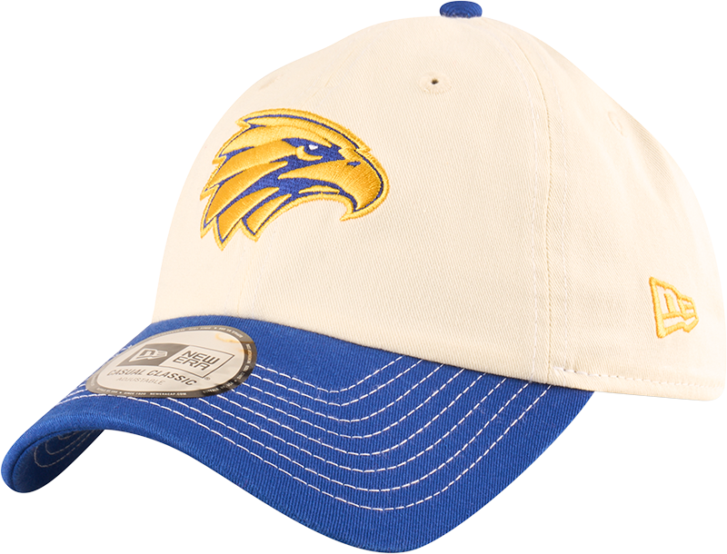 New Era West Coast Eagles Casual Classic Two Tone Chrome Contrast Beige OSFM