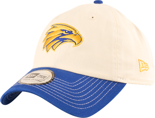 [198581939212] New Era West Coast Eagles Casual Classic Two Tone Chrome Contrast Beige OSFM
