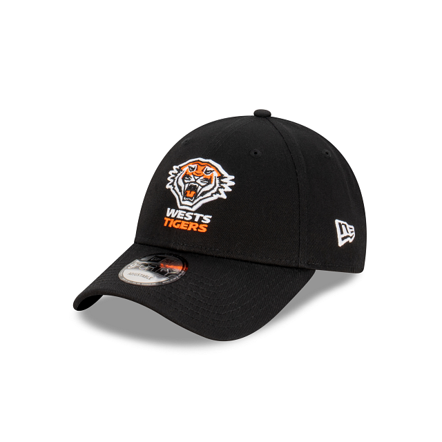 New Era Wests Tigers 9Forty Replen Black OSFM