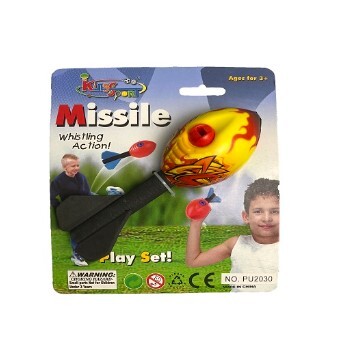 Patterned Whistling Missile