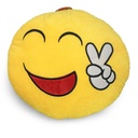 Mini Mates Peace Emoji Plush Pillow | 39.5cm
