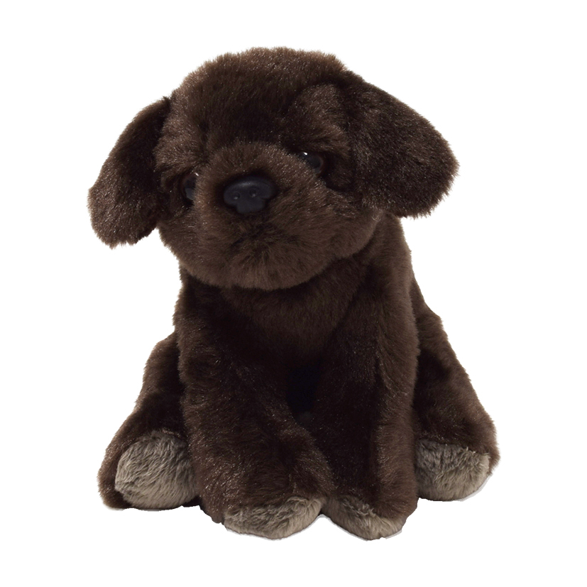 Wild Republic Pocketkins | Chocolate Labrador Plush