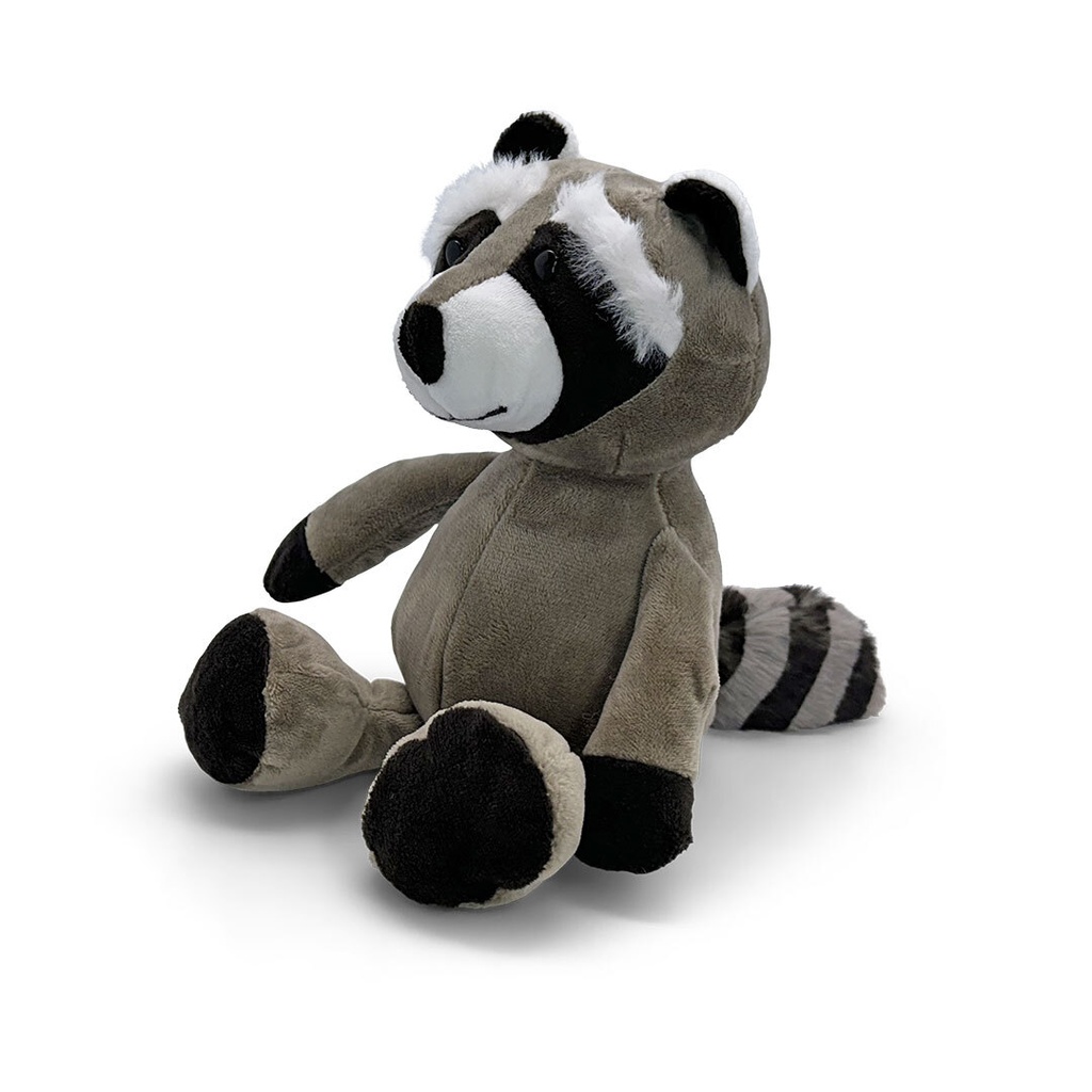 Mini Mates Racoon Large Plush | Grey | 25cm
