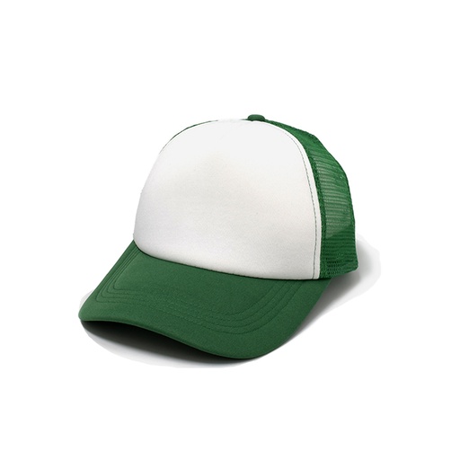 [9337217025849] Rocko's Trucker Cap Green/White Blank