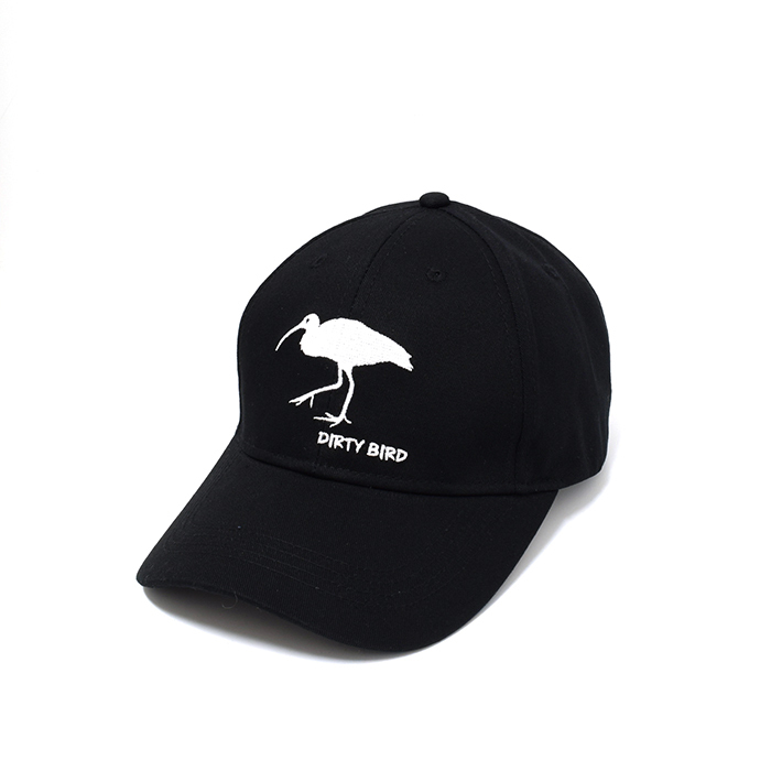 Rocko's 6 Panel Cap Ibis Black (Dirty Bird)