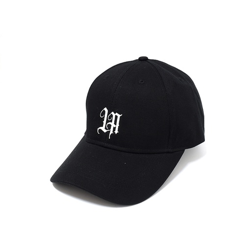 [9337217025597] Rocko's 6 Panel Cap LA Logo Black/Black