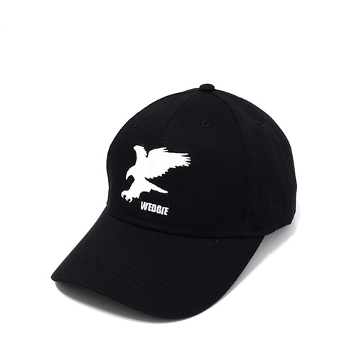 [9337217025658] Rocko's 6 Panel Cap Wedgetail Black