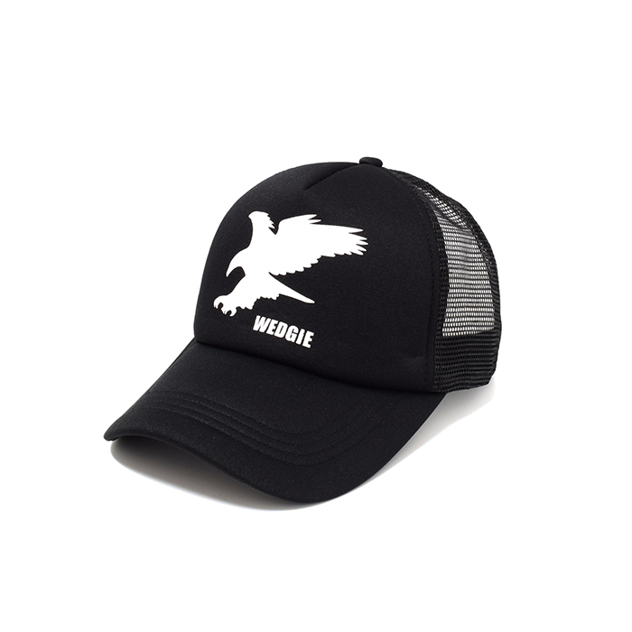 Rocko's Trucker Cap Wedgetail Black