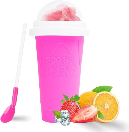 [850004608067] Slushy Makers Cup Smoothie Mug | Summer Essential | Homemade Smoothies