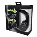 Smartcell Black Beat Wave Bluetooth Overhead Headphones